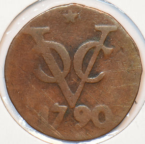 Netherlands East Indies 1790 Duit 194283 combine shipping