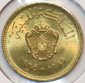 Libya 1965 AH 1385 Millieme 295338 combine shipping