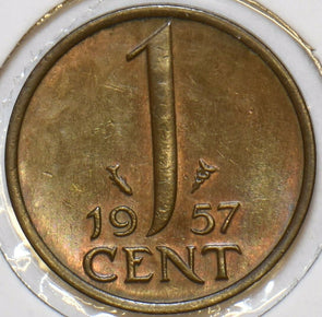 Netherlands 1957 Cent 903765 combine shipping