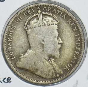 Canada 1908 25 Cents 298689 combine shipping