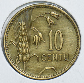 Lithuania 1925 10 Centu Horse 298948 combine shipping