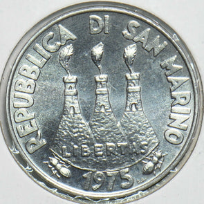 San Marino 1975 10 Lire Marmot animal 197324 combine shipping