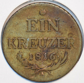 Austria 1816 Kreuzer Eagle animal 193772 combine shipping