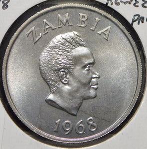 Zambia 1968 20 Ngwee Reedbuck animal  191506 combine shipping