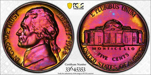 1964 5 Cents PCGS Proof 67 Jefferson Nickel stunning color PC1476 combine shipp