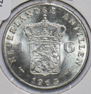 Netherlands Antilles 1963 Gulden Lion animal 292471 combine shipping