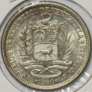 Venezuela 1960 2 Bolivares Horse animal 293030 combine shipping