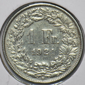 Switzerland 1921 Franc 150758 combine shipping