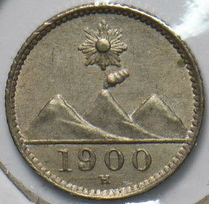 Guatemala 1900 H 1/4 Real 193210 combine shipping