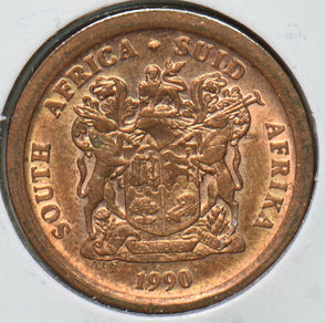 South Africa 1990 5 Cents Blue crane animal  191853 combine shipping