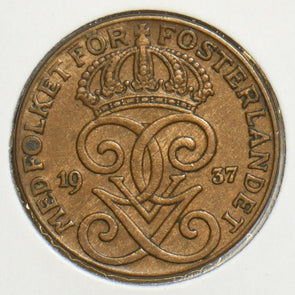 Sweden 1937 2 Ore 240624 combine shipping