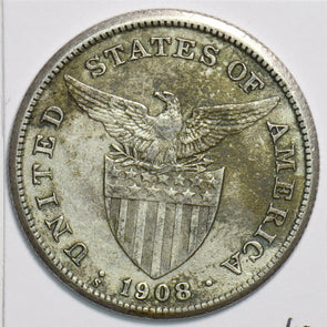 Philippines 1908 Peso 491466 combine shipping