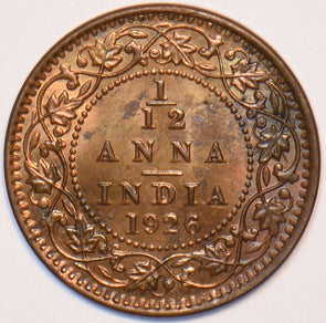 British India 1926 1/12 Anna 150827 combine shipping
