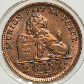 Belgium 1919 2 Cents Lion animal 197280 combine shipping