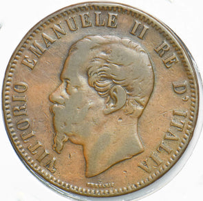 Italy 1863 10 Centesimi Vittorio Emanvele II 292941 combine shipping