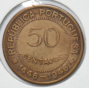 Guinea 1946 50 Centavos 901797 combine shipping
