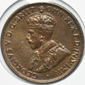 Australia 1926 Georgivs V 1/2 Penny 192151 combine shipping
