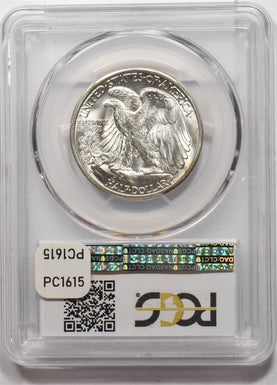 1944-D Walking Liberty Half Dollar 90% silver PCGS MS65 PC1615