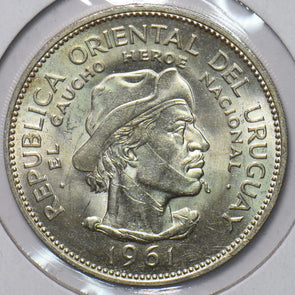 Uruguay 1961 10 Pesos 294166 combine shipping