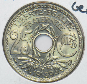 France 1939 25 Centimes 190921 combine shipping
