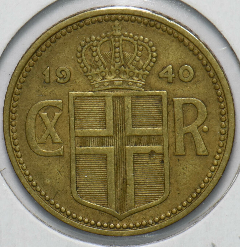 Iceland 1940 Krona 902089 combine shipping