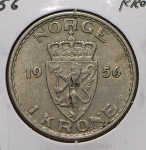 Norway 1956 Krone Lion animal  900282 combine shipping