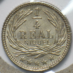 Guatemala 1900 H 1/4 Real 294575 combine shipping