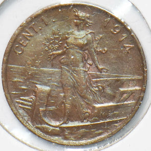 Italy 1914 Centesimo Vittorio Emanvele III 292959 combine shipping