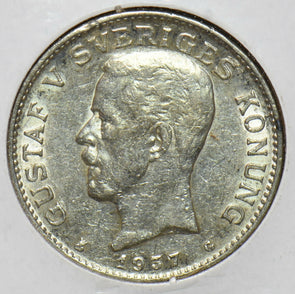 Sweden 1937 Krona 192714 combine shipping