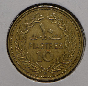 Lebanon 1970 10 Piastres  901699 combine shipping