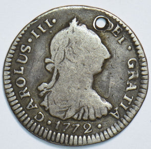 Guatemala 1772 Real Silver 491548 combine shipping
