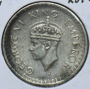 British India 1944 1/2 Rupee 151004 combine shipping