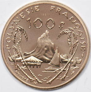 French Polynesia 1976 100 Francs Essai F0148 combine shipping