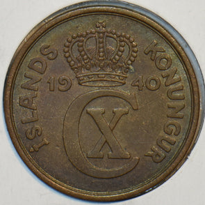 Iceland 1940 5 Aurar 195557 combine shipping