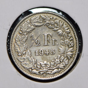 Switzerland 1945 1/2 Franc  900841 combine shipping