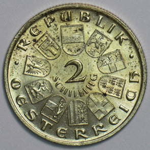 Austria 1928 2 Schilling 240680 combine shipping