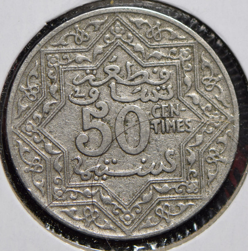 Morocco 1921 AH 1340 50 Centimes  150240 combine shipping