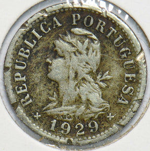 Portugal 1929 St Thomas Island 10 Centavos 192520 combine shipping