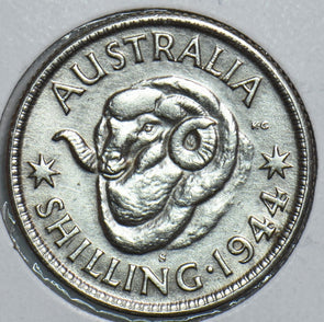 Australia 1944 S Shilling Ram 198841 combine shipping