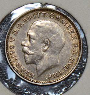 Great Britain 1918 3 Pence threepence 190363 combine shipping