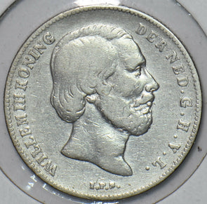 Netherlands 1868 1/2 Gulden Lion animal 296309 combine shipping
