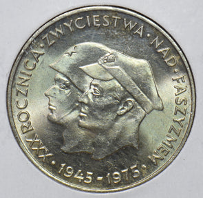 Poland 1975 200 Zlotych Eagle animal 30th Anniversary of Victory Over Fascism 29