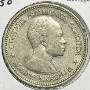 Ghana 1958 2 Shillings 153319 combine shipping