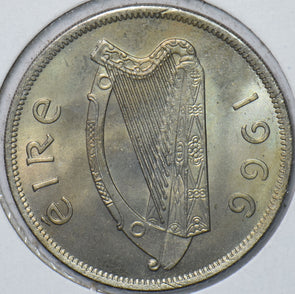 Ireland 1966 2 Shilling 6 Pence Horse animal BU 295941 combine shipping