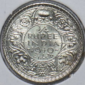 British India 1940 1/4 Rupee 194503 combine shipping