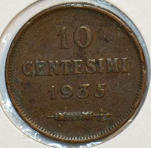 San Marino 1935 10 Centesimi 195990 combine shipping