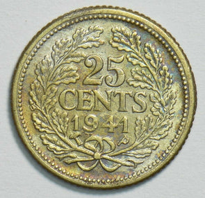 Curacao 1941 25 Cents 904059 combine shipping