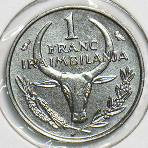 Madagascar 1966 Franc Ox animal Malagasy 904263 combine shipping