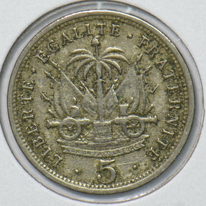 Haiti 1905 5 Centimes 901523 combine shipping