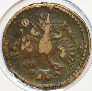 Russia Empire 1731 Denga Eagle animal 193777 combine shipping